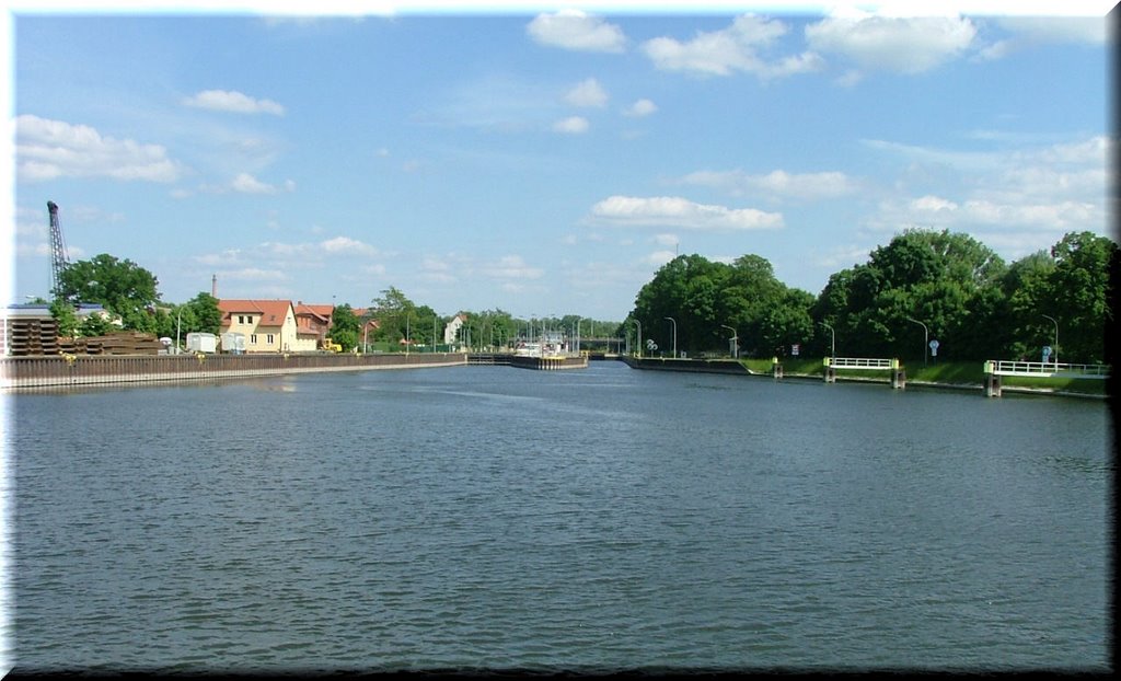 Schleuseneinfahrt