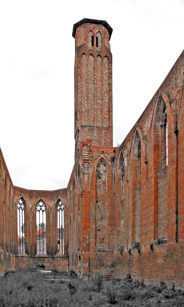 Brandenburg/Havel - Klosterkirche St. Pauli vor dem Wiederaufbau