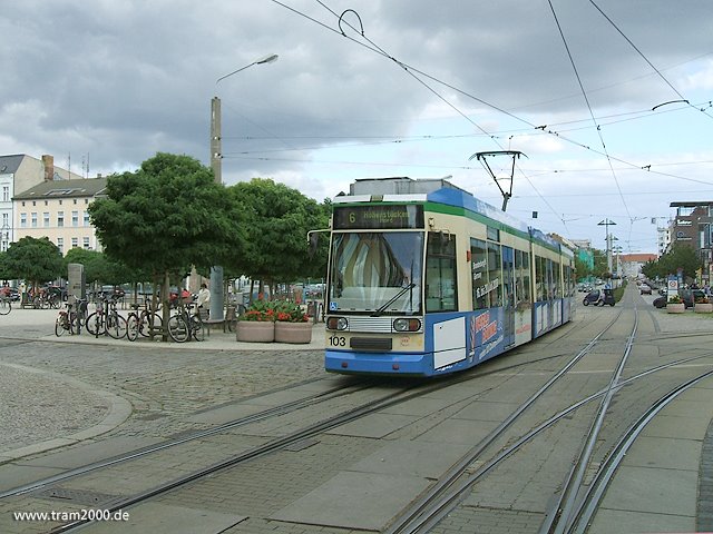GT6N am Neustädtischen Markt