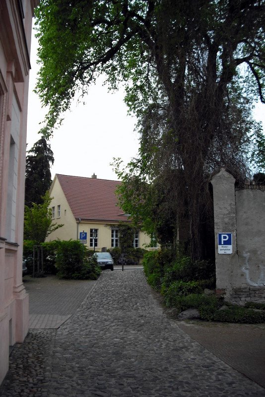 Quiet corner in Brandenburg an der Havel, Germany