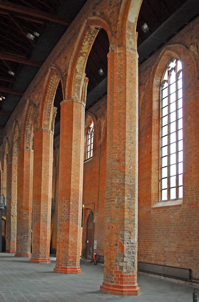 Interior of the monastery church.