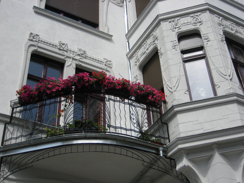 Cottbus, Jugendstilgebäude in der Schillerstraße
