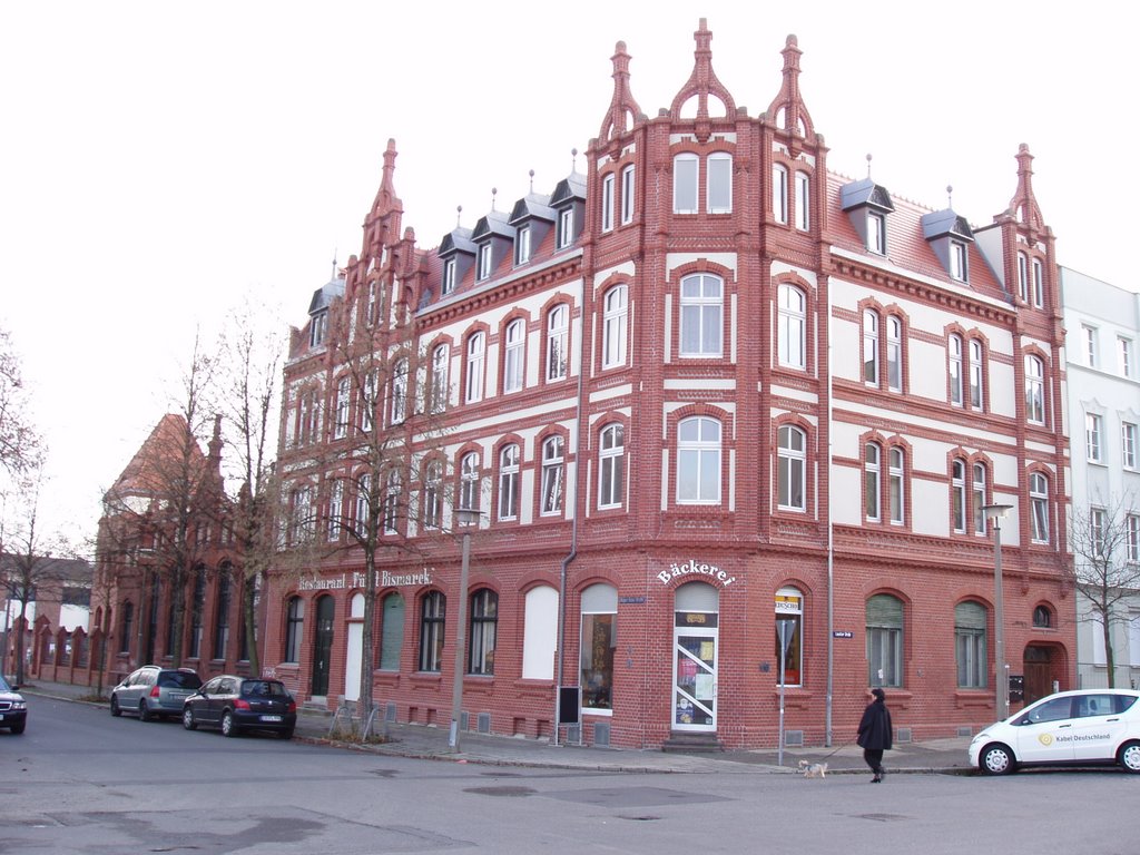 Cottbus - Kreuzung August-Bebel Str. - Lausitzer Str.