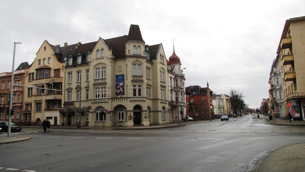 Hotel am Theater, Bahnhofstraße, Karl-Liebknecht-Straße