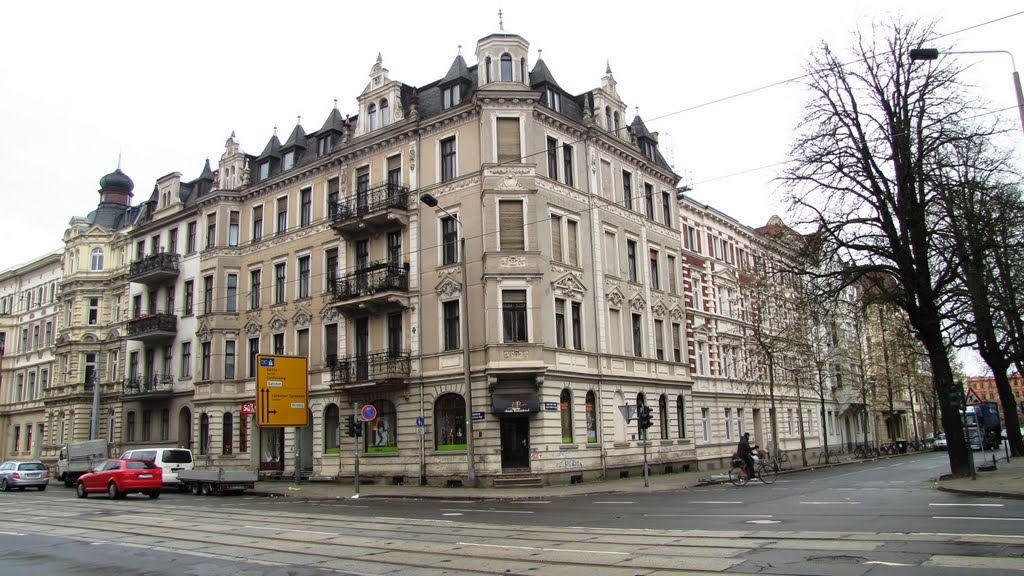 Bahnhofstraße, August-Bebel-Straße