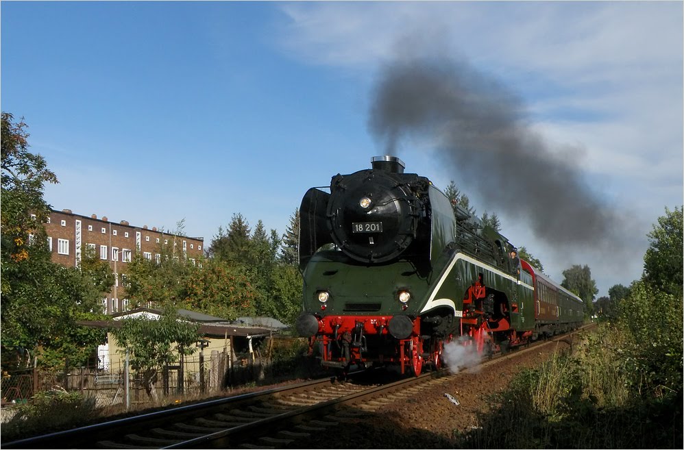 Sonderzug durch Madlow nach Görlitz, 2012