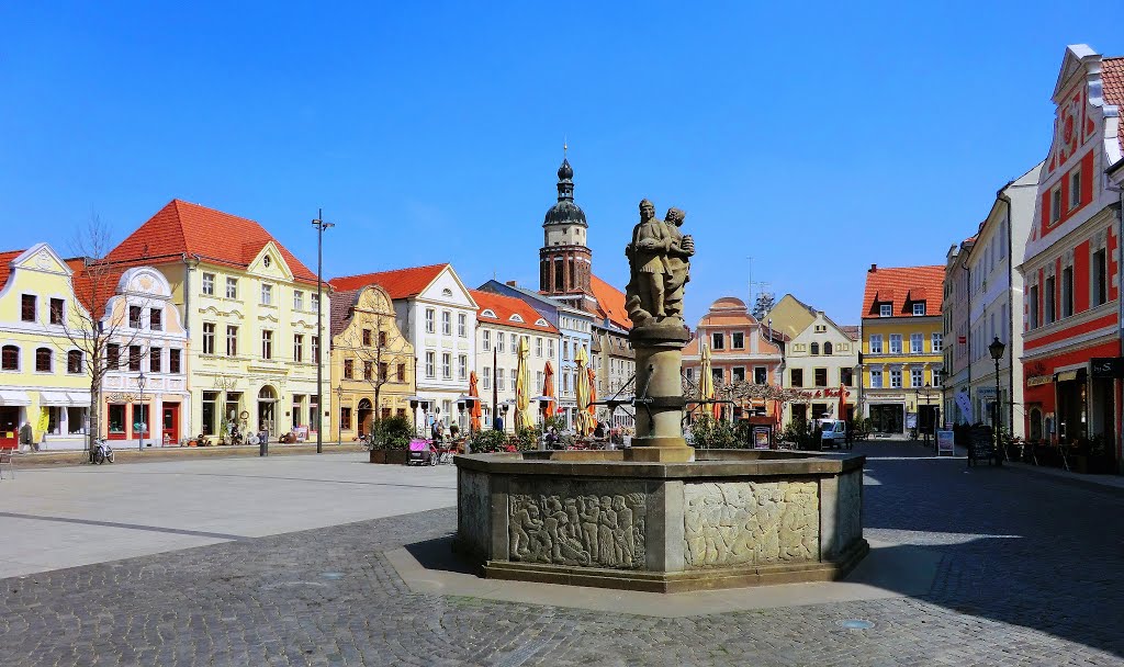 Altmarkt in Cottbus
