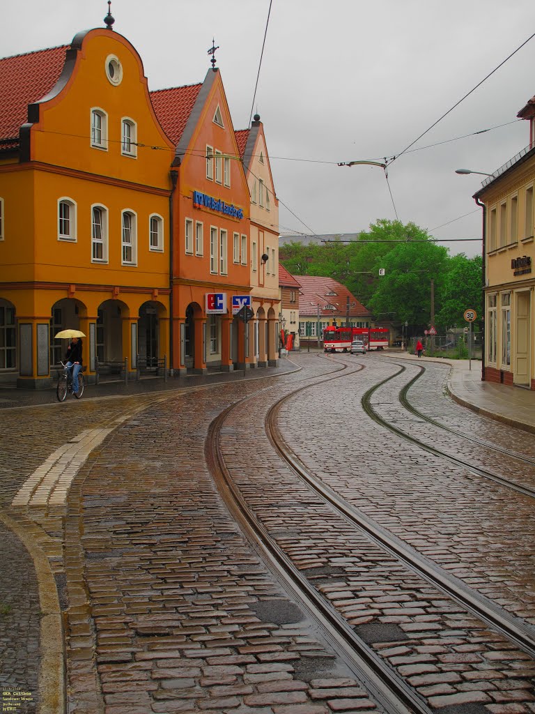 GER Cottbus Sandower Strasse {in the rain} by KWOT