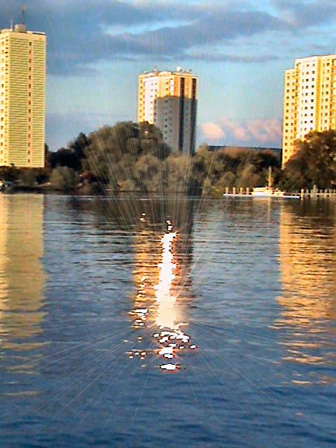 Sonnenreflexionen