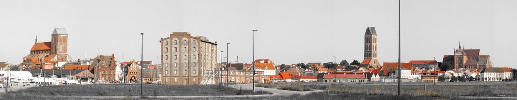 Wismar - Altstadt Panorama