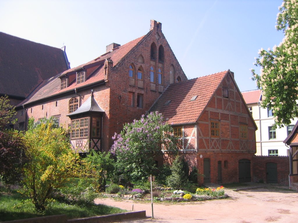 Wismar, Heilig Geist Spital,  Innenhof