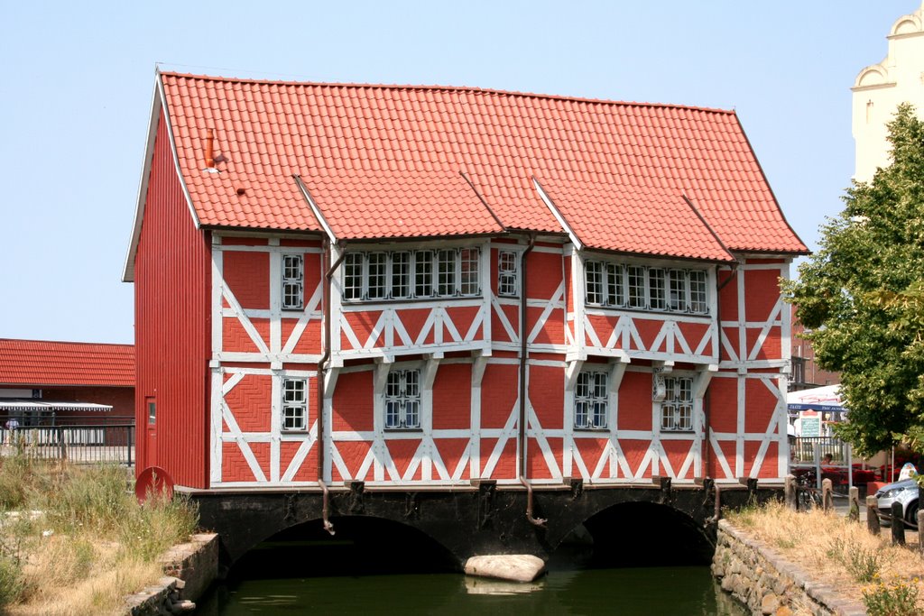 Wismar - Fachwerkhaus Runde Grube,  Gewölbe