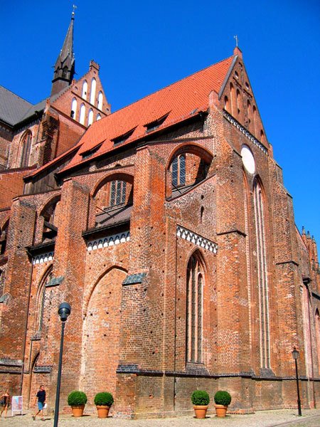 Backstein-Kirche in Wismar