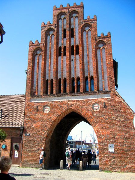 Backstein-Stadttor "Das Wassertor" - Wismar