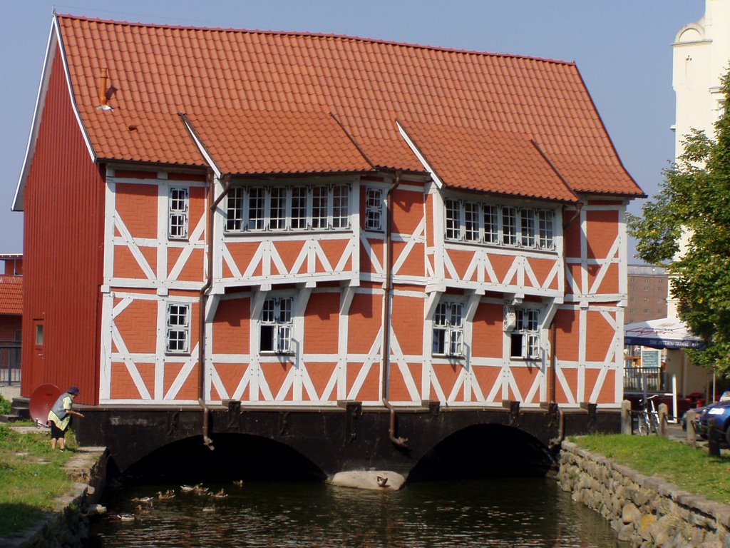 Wismar, das Gewölbe an der runden Grube