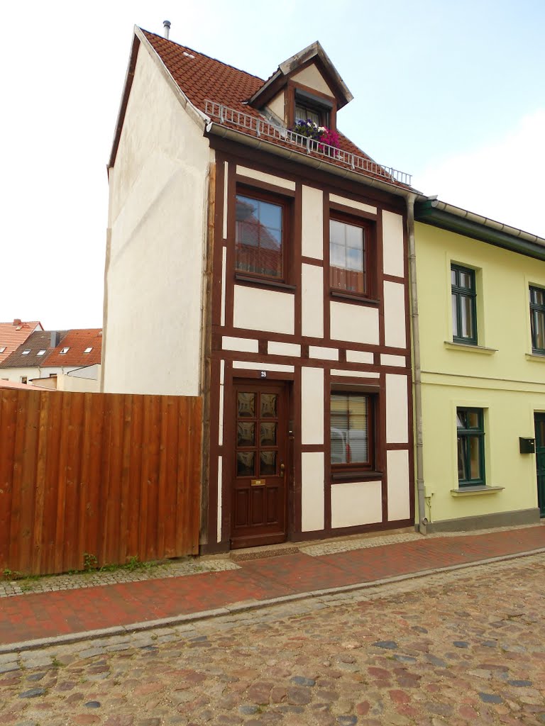 Saniertes Fachwerkhaus