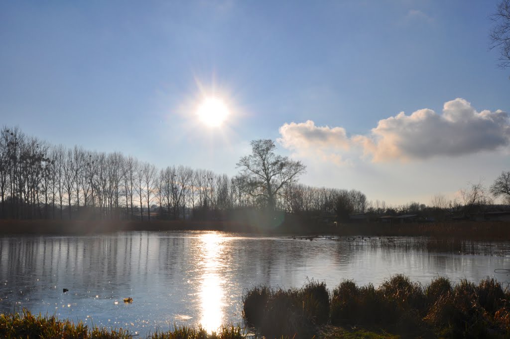 Über den See---- der Sonne entgegen