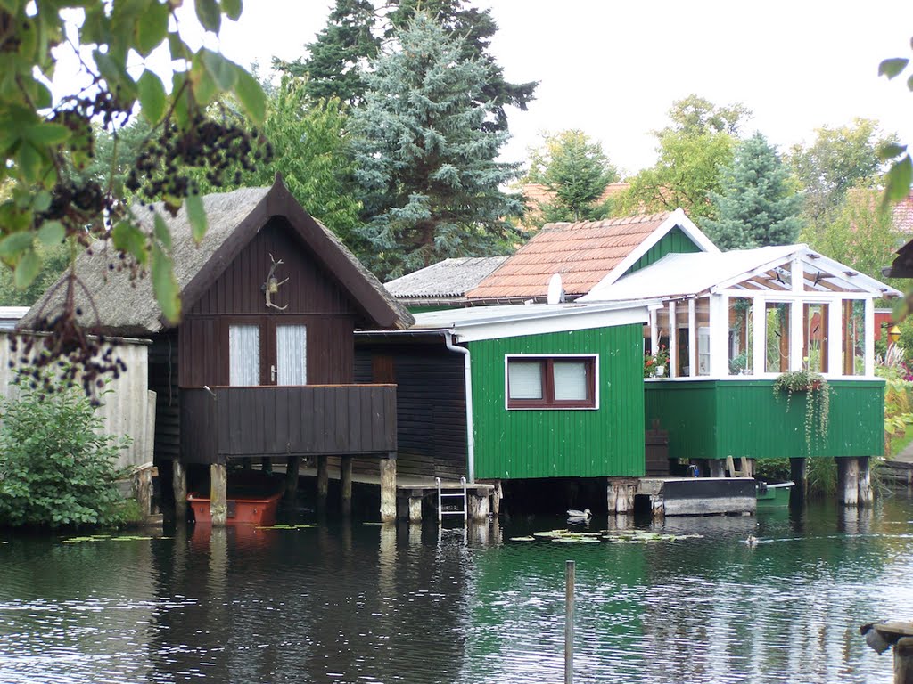 Bootshäuser Mühlbach Güstrow