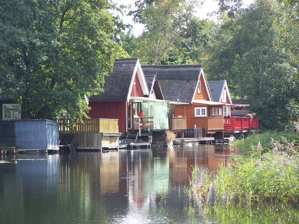 Bootshäuser Mühlbach Güstrow