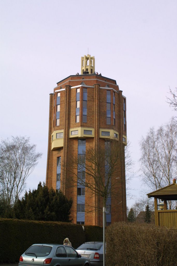 Wasserturm nach Umbau