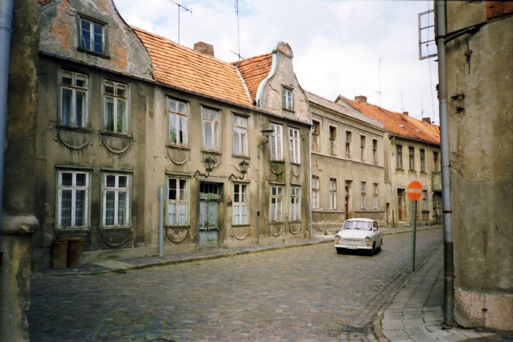 1990 - Ostalgie - Kerstingstr. in Güstrow