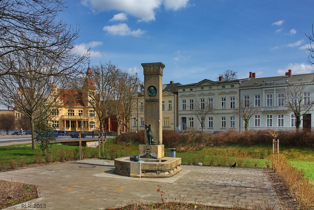 Güstrow, John-Brinkman-Brunnen