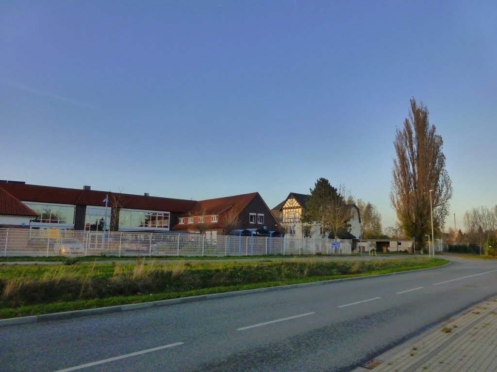 Am alten Hafen Ecke Speicherstraße (Güstrow)