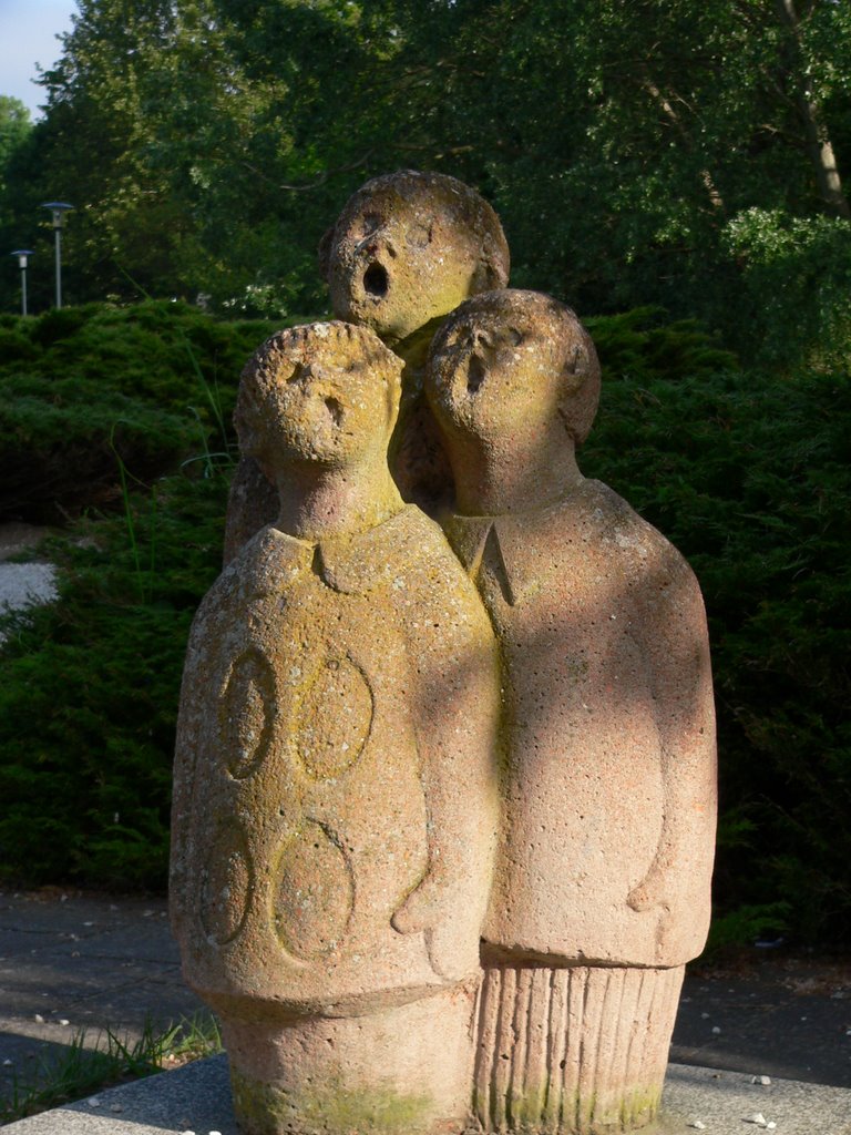 Singing in the morning. Kulturpark Neubrandenburg