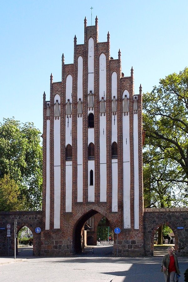 Stargarder Tor, Innentor stadtseitig