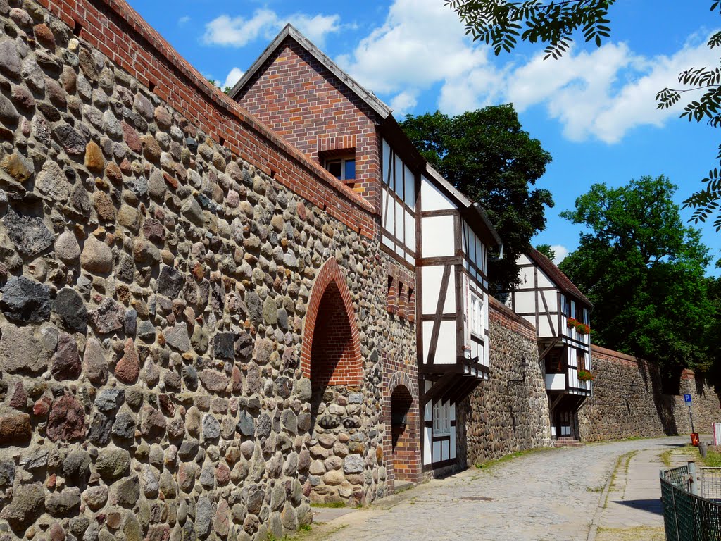 Germany_Mecklenburg_Neubrandenburg_City Wall with half-timbered Outlook Houses (Wiekhaus)_P1140882.JPG