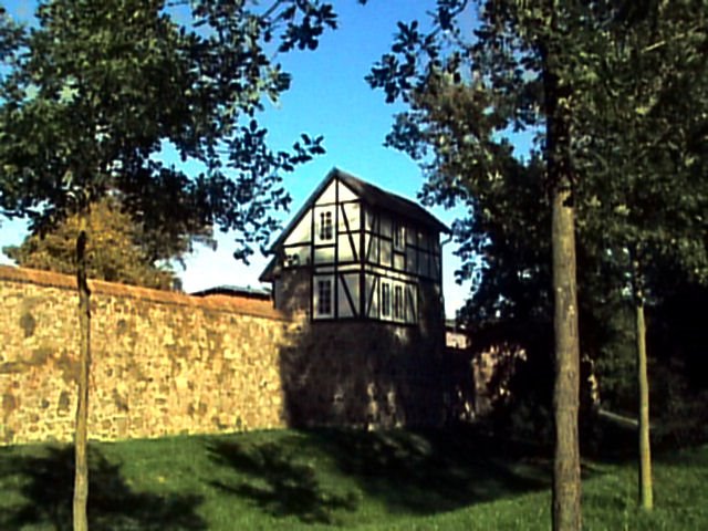 Wiekhaus an der Stadtmauer in Neubrandenburg