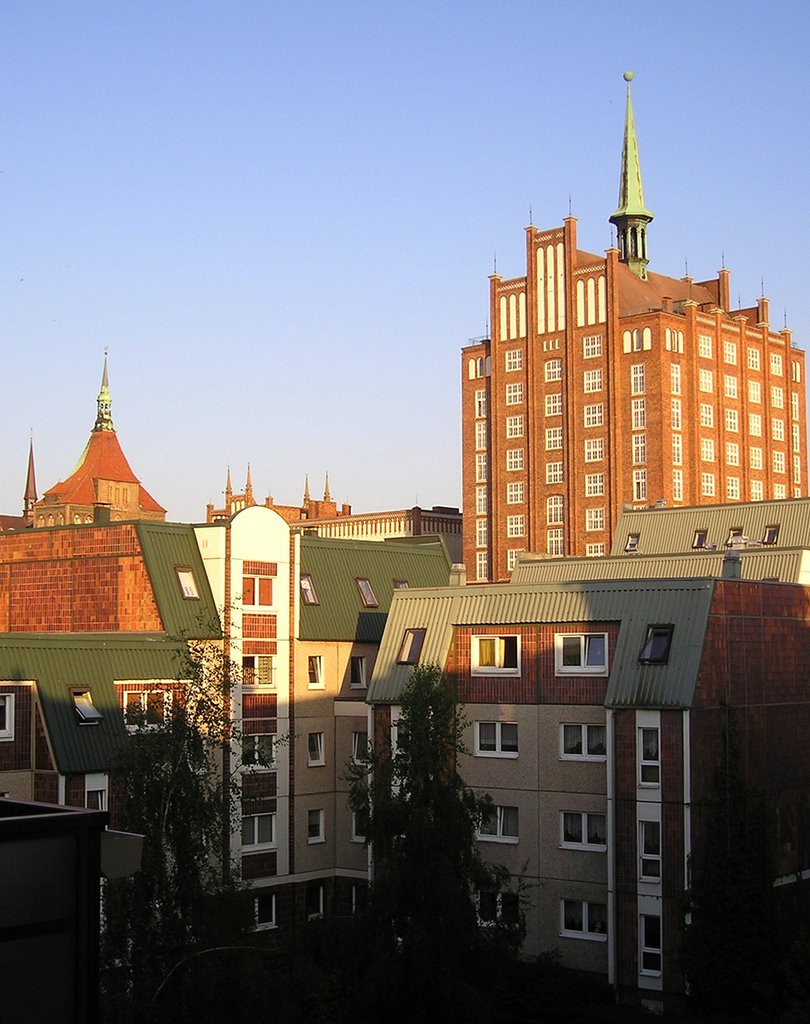Skyline of Rostock