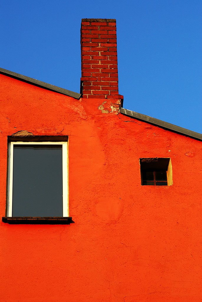 orange house