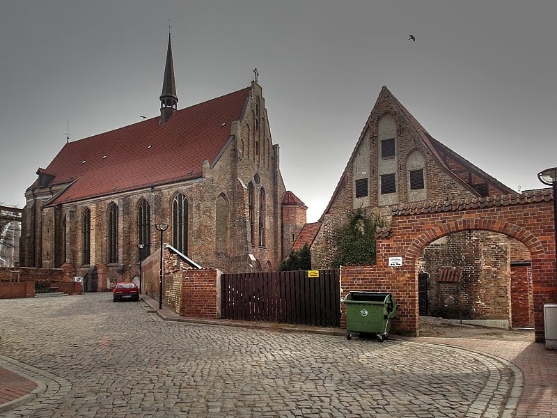 Rostock, Kloster zum Heiligen Kreuz mit Universitätskirche