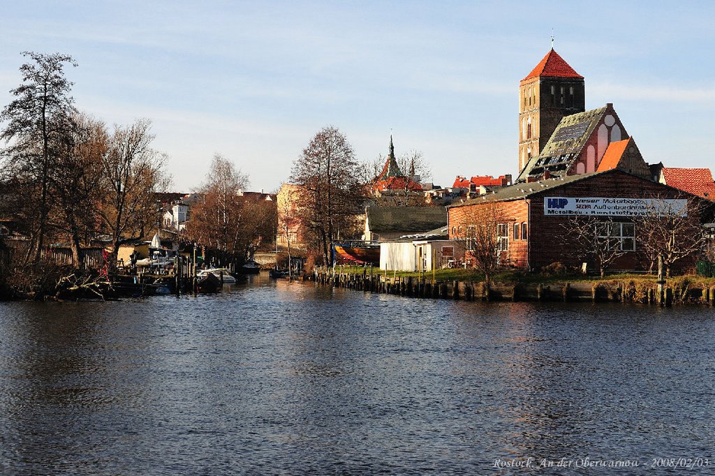 Unterwarnow und Nikolaikirche