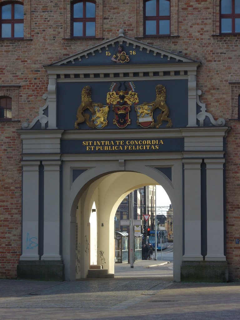 Rostock, Steintor-Bogen