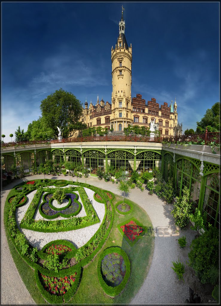 Schweriner Schloss Panorama, Orangerie, 20 pics