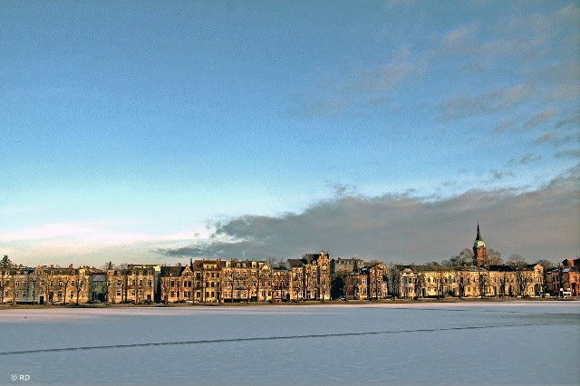 Winter Sky, Schwerin, Germany
