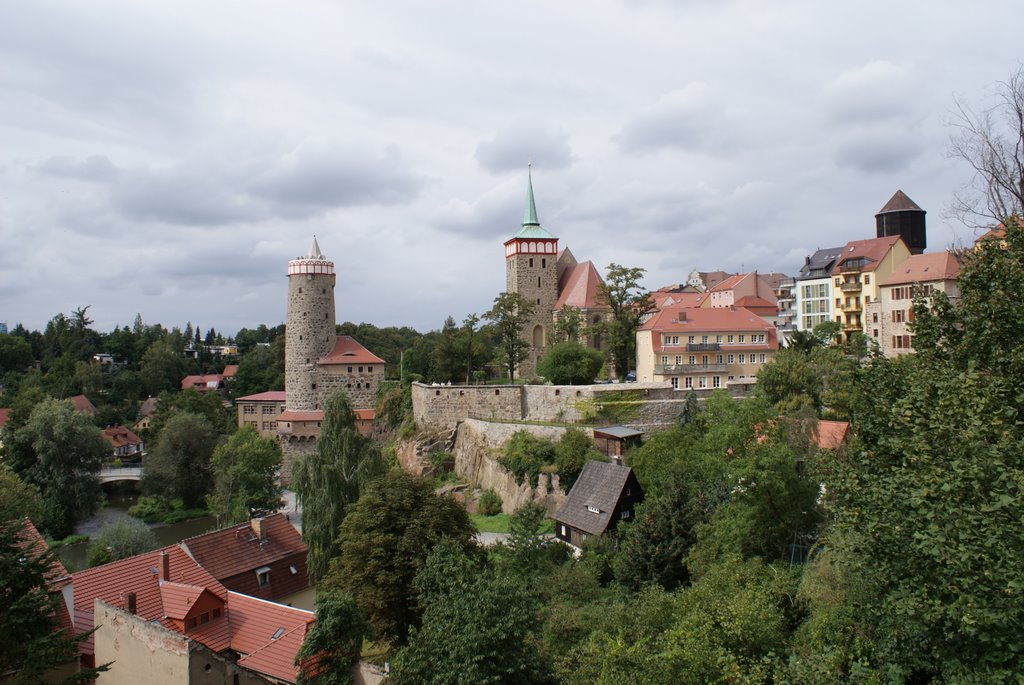 Bautzen - Altstadt mit "Hexenhäusel"_090906