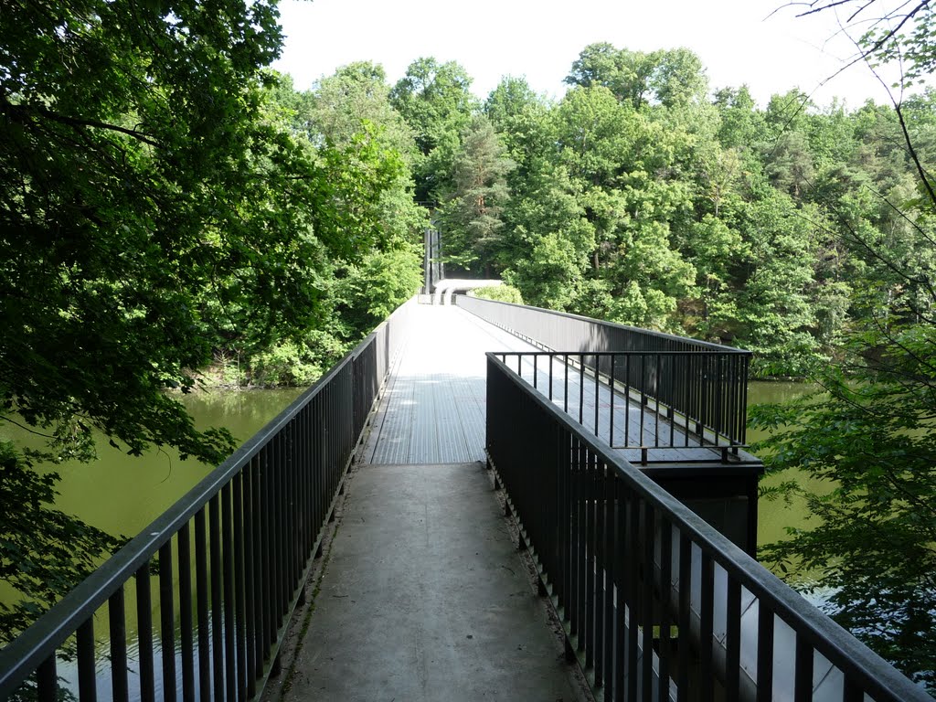 Brücke über die Spree / Vorstau Juni 2010