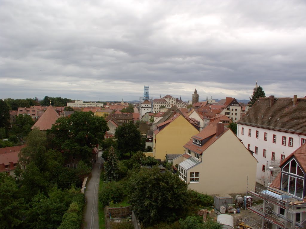 Bautzen Altstadt vom Nikolaiturm 2004