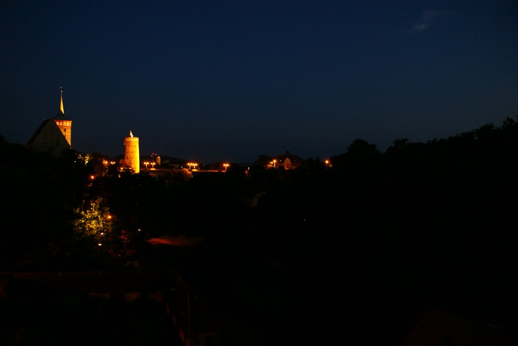 Bautzen bei Nacht