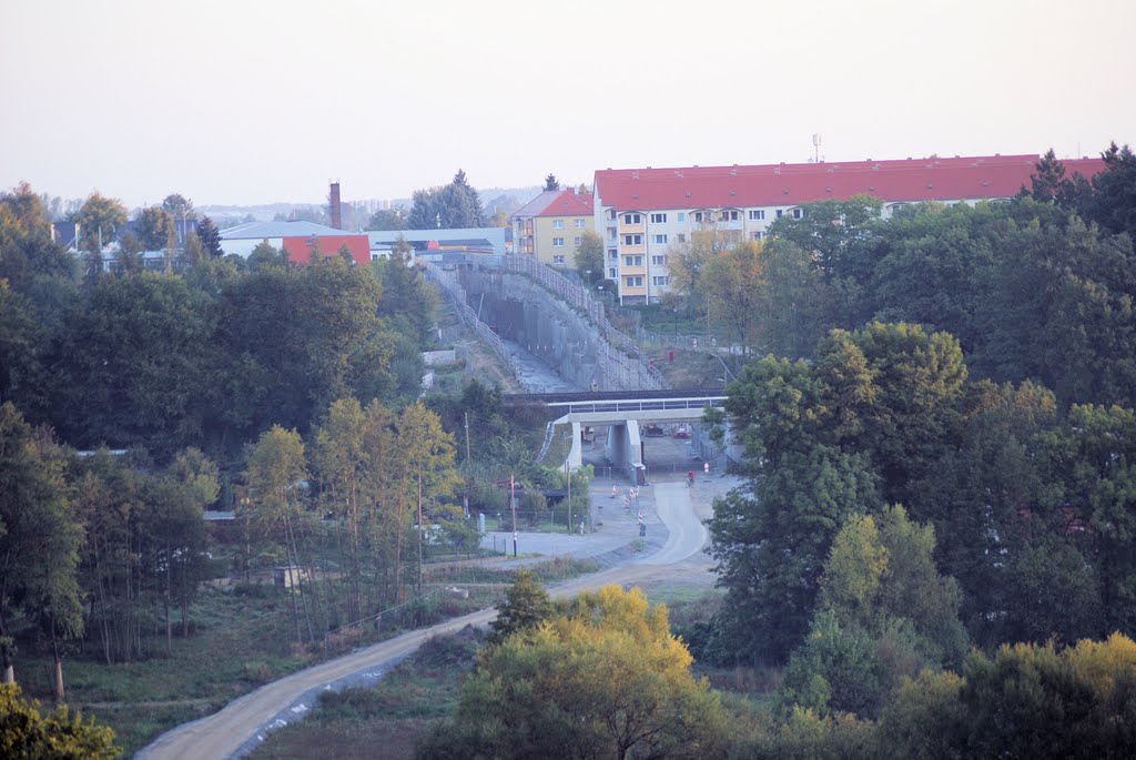 Westtangente Bautzen aus Richtung Süden September 2011
