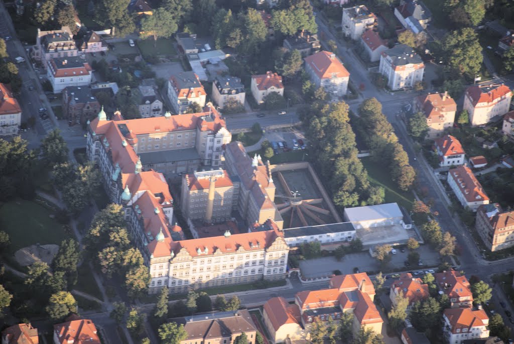 Justitzgebäude Bautzen mit Bautzen II