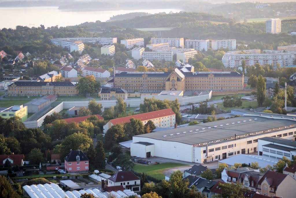 Justitzvollzugsanstalt Bautzen ("Gelbes Elend"), seit ihrem Bau (1904) durchweg genutzt!!; September 2011