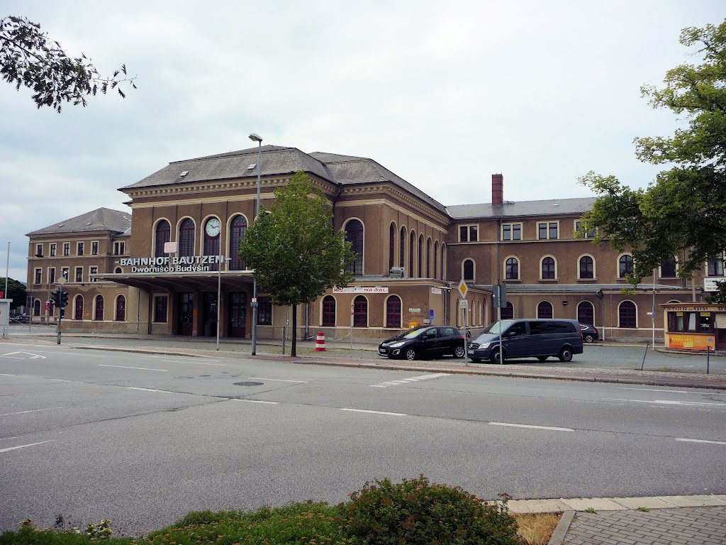 Empfangsgebäude Bahnhof Bautzen Juli 2012