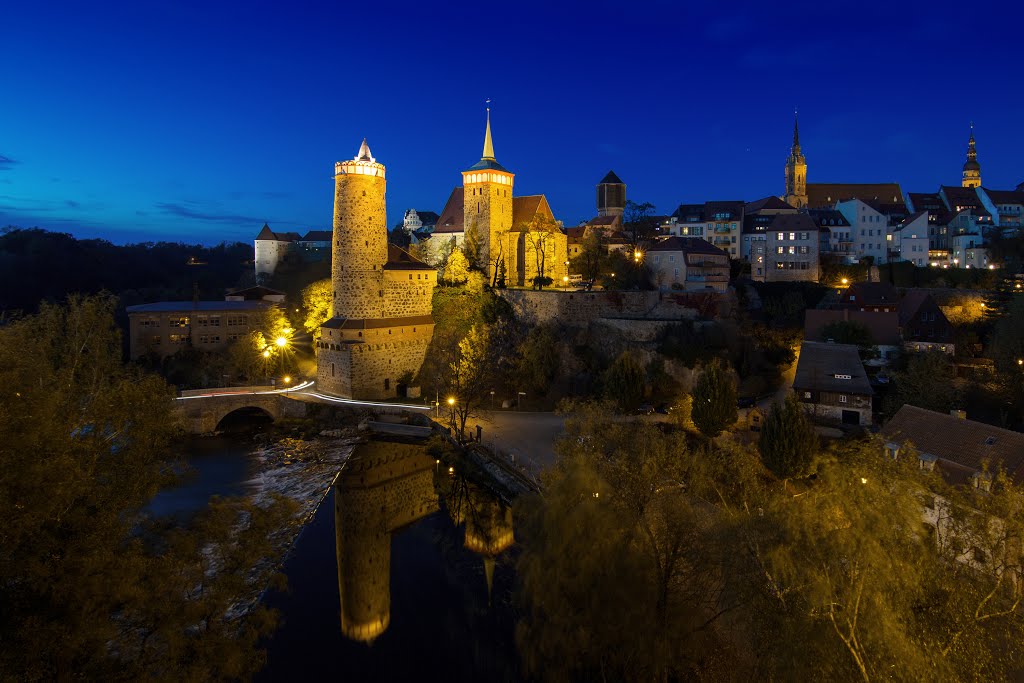Bautzen zur blauen Stunde