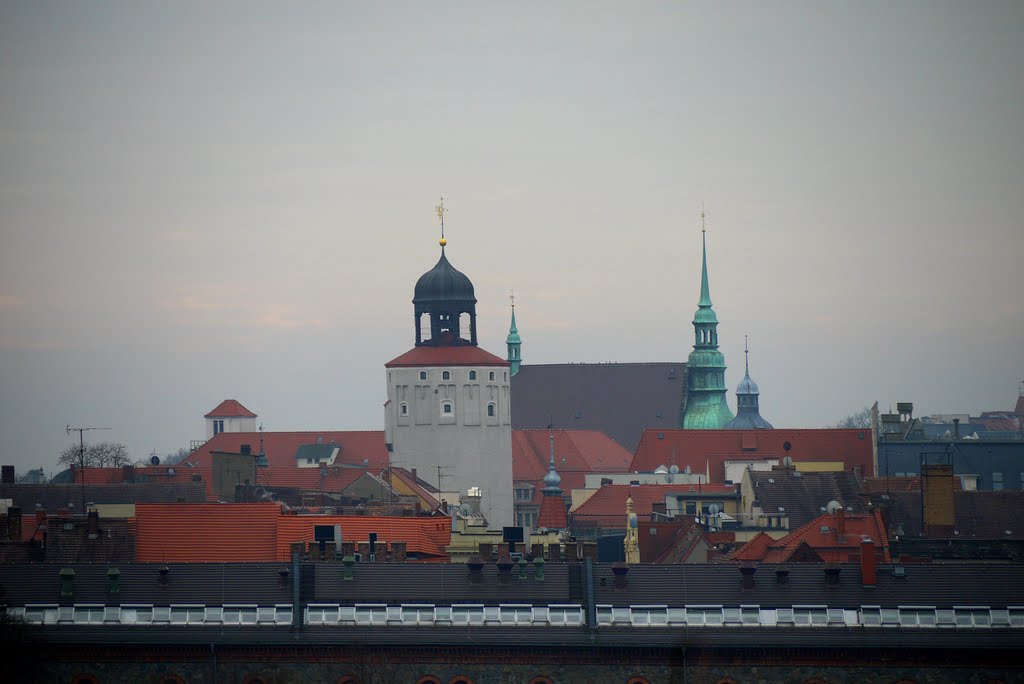 Görlitz Blick über die Dächer