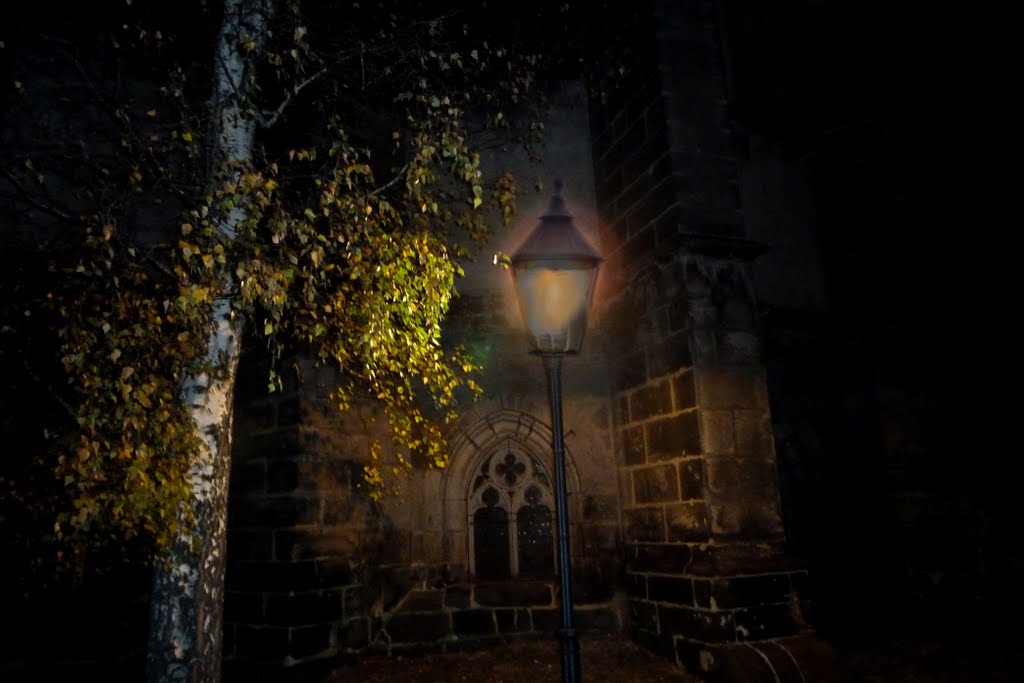 Görlitz, abends vor St. Peter und Paul