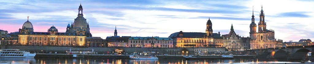 Panoramna Drezna - okres przedświąteczny  Bożego Narodzenia 2013r.